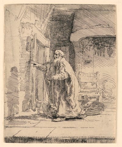 La ceguera de Tobit: La placa más grande de Rembrandt van Rijn