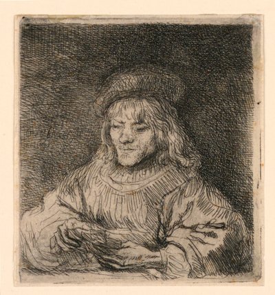 El jugador de cartas de Rembrandt van Rijn
