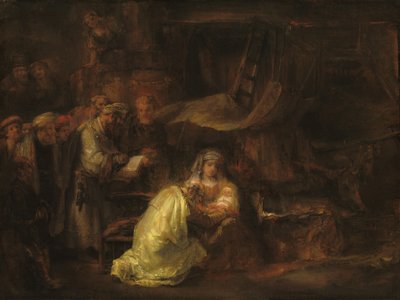 La Circuncisión, 1661 de Rembrandt van Rijn