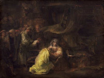 La Circuncisión, 1661 de Rembrandt van Rijn