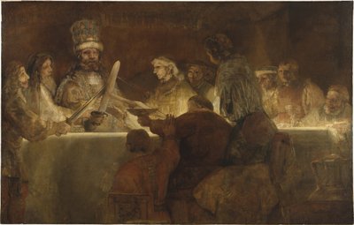 La conspiración de los bátavos bajo Claudio Civilis, 1662 de Rembrandt van Rijn