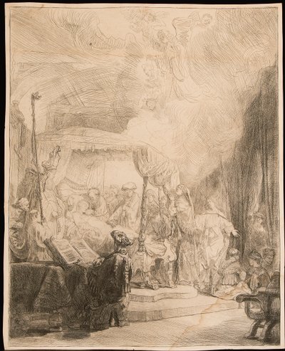 La muerte de la Virgen de Rembrandt van Rijn