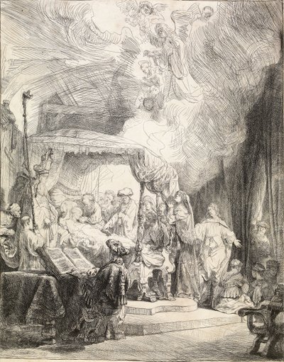 La muerte de la Virgen de Rembrandt van Rijn