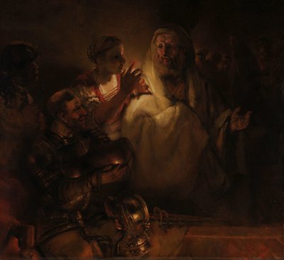 La negación de San Pedro de Rembrandt van Rijn