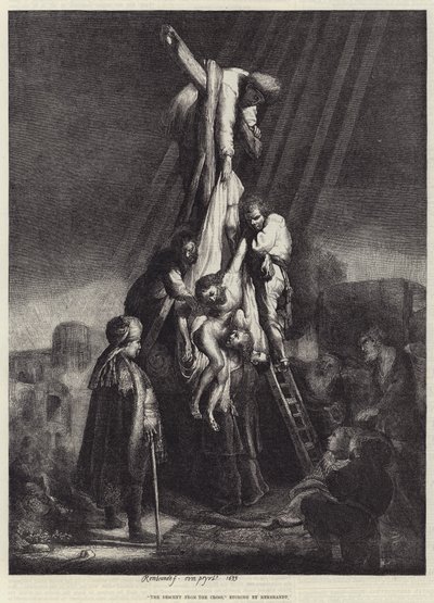 El Descendimiento de la Cruz de Rembrandt van Rijn
