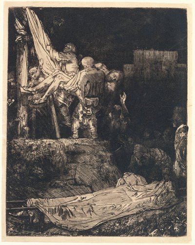 El descenso de la cruz a la luz de las antorchas
El descenso de la cruz a la luz de las antorchas de Rembrandt van Rijn