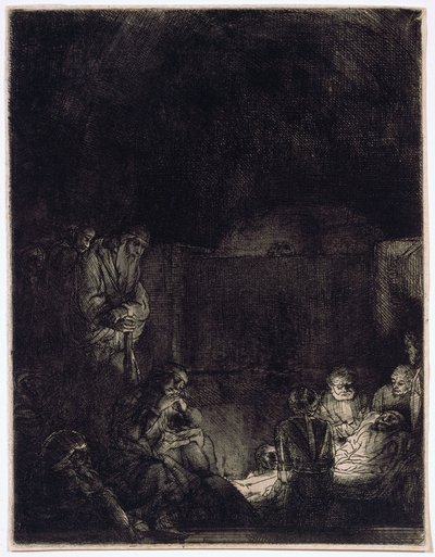 el entierro de Rembrandt van Rijn