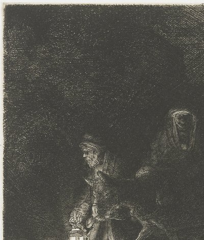La huida a Egipto
La huida a Egipto: una pieza nocturna de Rembrandt van Rijn