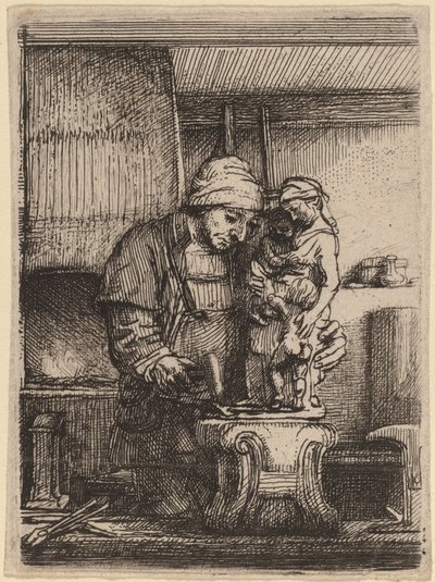 El orfebre de Rembrandt van Rijn
