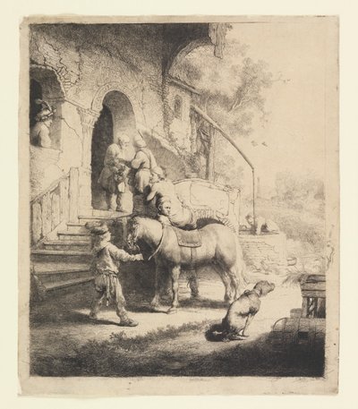 El buen samaritano de Rembrandt van Rijn