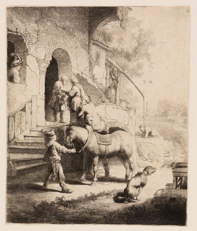 El buen samaritano de Rembrandt van Rijn