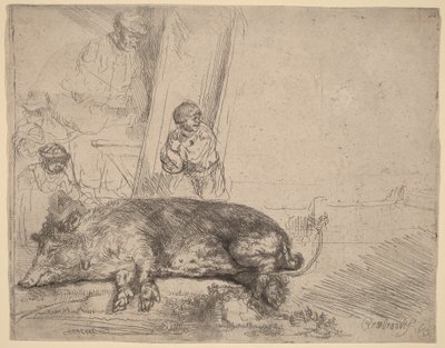 El Cerdo de Rembrandt van Rijn