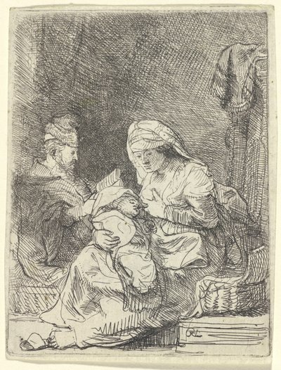 La Sagrada Familia de Rembrandt van Rijn
