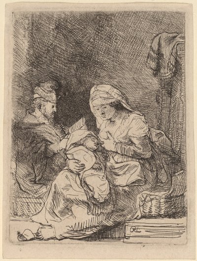 La Sagrada Familia de Rembrandt van Rijn