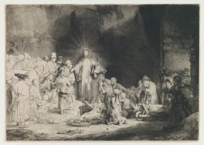 La impresión de los cien florines de Rembrandt van Rijn