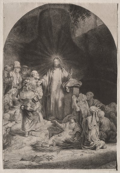 El Grabado de los Cien Florines de Rembrandt van Rijn