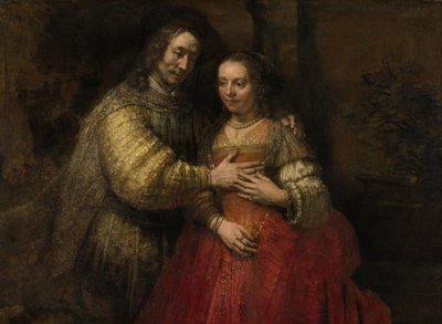 La novia judía, c.1667 de Rembrandt van Rijn