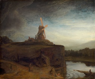 El Molino, 1645-48 de Rembrandt van Rijn