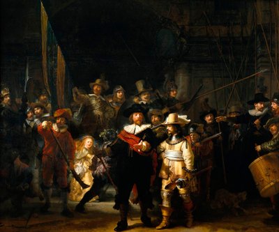 La Ronda Nocturna, 1642 de Rembrandt van Rijn