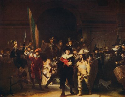 La Ronda de Noche, 1642 de Rembrandt van Rijn