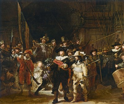 La ronda de noche de Rembrandt van Rijn
