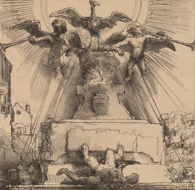 El Fénix o la estatua derribada de Rembrandt van Rijn