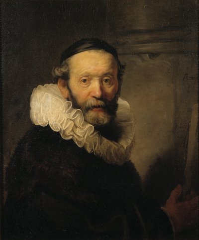 El predicador Johannes Uttenbogaert, c.1633 de Rembrandt van Rijn