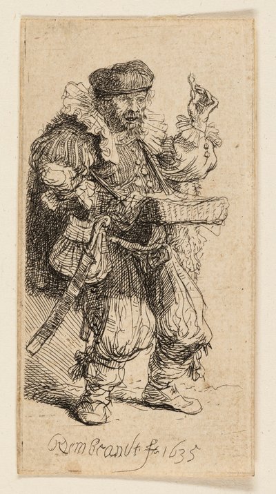El charlatán de Rembrandt van Rijn
