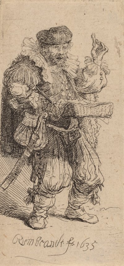El charlatán de Rembrandt van Rijn