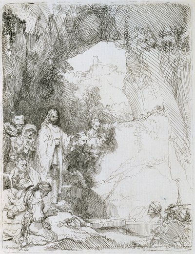 La resurrección de Lázaro, 1642 de Rembrandt van Rijn