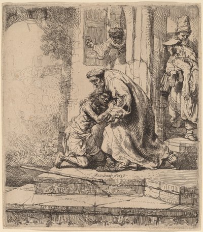 El regreso del hijo pródigo de Rembrandt van Rijn