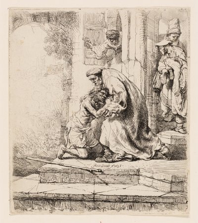 El regreso del hijo pródigo de Rembrandt van Rijn