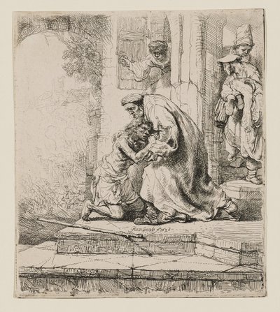 El regreso del hijo pródigo de Rembrandt van Rijn