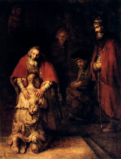 El Regreso del Hijo Pródigo, c. 1668 de Rembrandt van Rijn