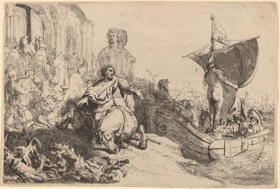 El barco de la fortuna de Rembrandt van Rijn