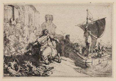 El barco de la fortuna de Rembrandt van Rijn