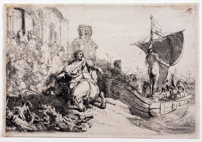 El barco de la fortuna de Rembrandt van Rijn