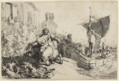 El barco de la fortuna de Rembrandt van Rijn