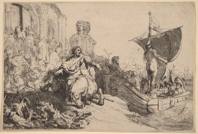 El barco de la fortuna de Rembrandt van Rijn