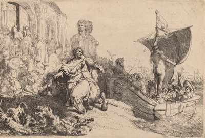 El barco de la fortuna, 1633 de Rembrandt van Rijn