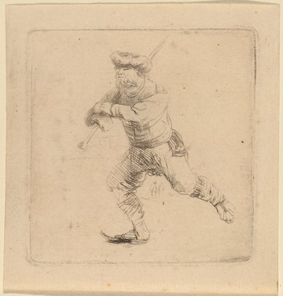 El patinador de Rembrandt van Rijn