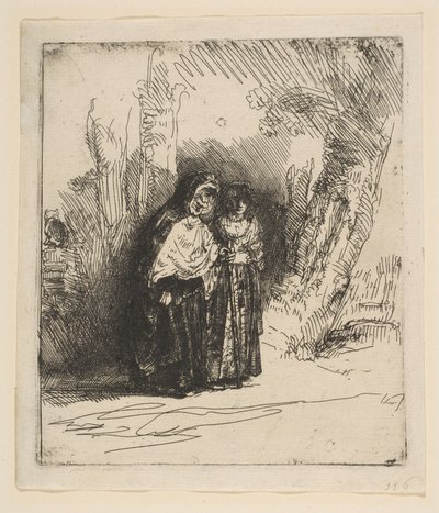 La Gitana Española Preciosa, ca. 1642 de Rembrandt van Rijn