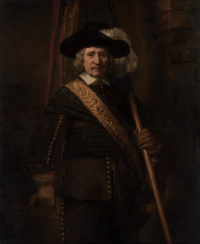 El abanderado Floris Soop de Rembrandt van Rijn