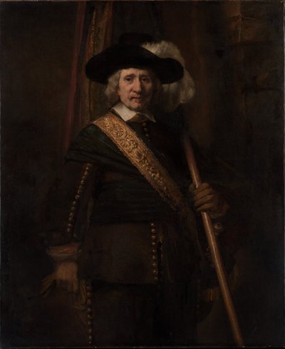 El Portaestandarte, Floris Soop, 1654 de Rembrandt van Rijn