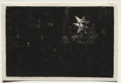 La estrella de los reyes: una pieza nocturna de Rembrandt van Rijn