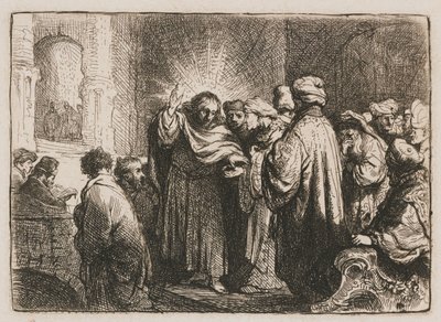 El dinero del homenaje
El dinero del tributo de Rembrandt van Rijn