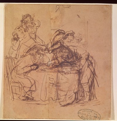 Los vicios del hijo pródigo de Rembrandt van Rijn