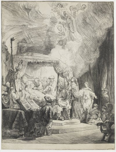 La muerte de la Virgen de Rembrandt van Rijn