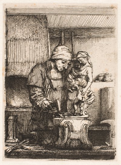 El orfebre de Rembrandt van Rijn