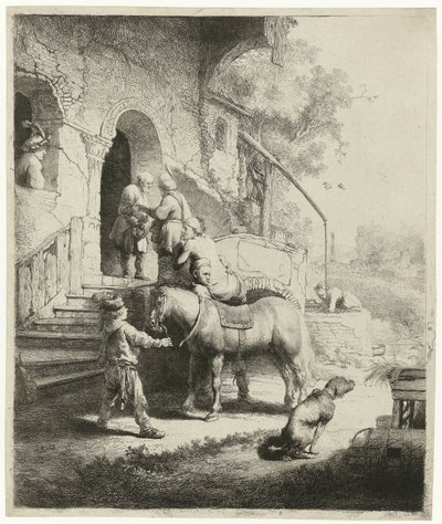 El buen samaritano de Rembrandt van Rijn